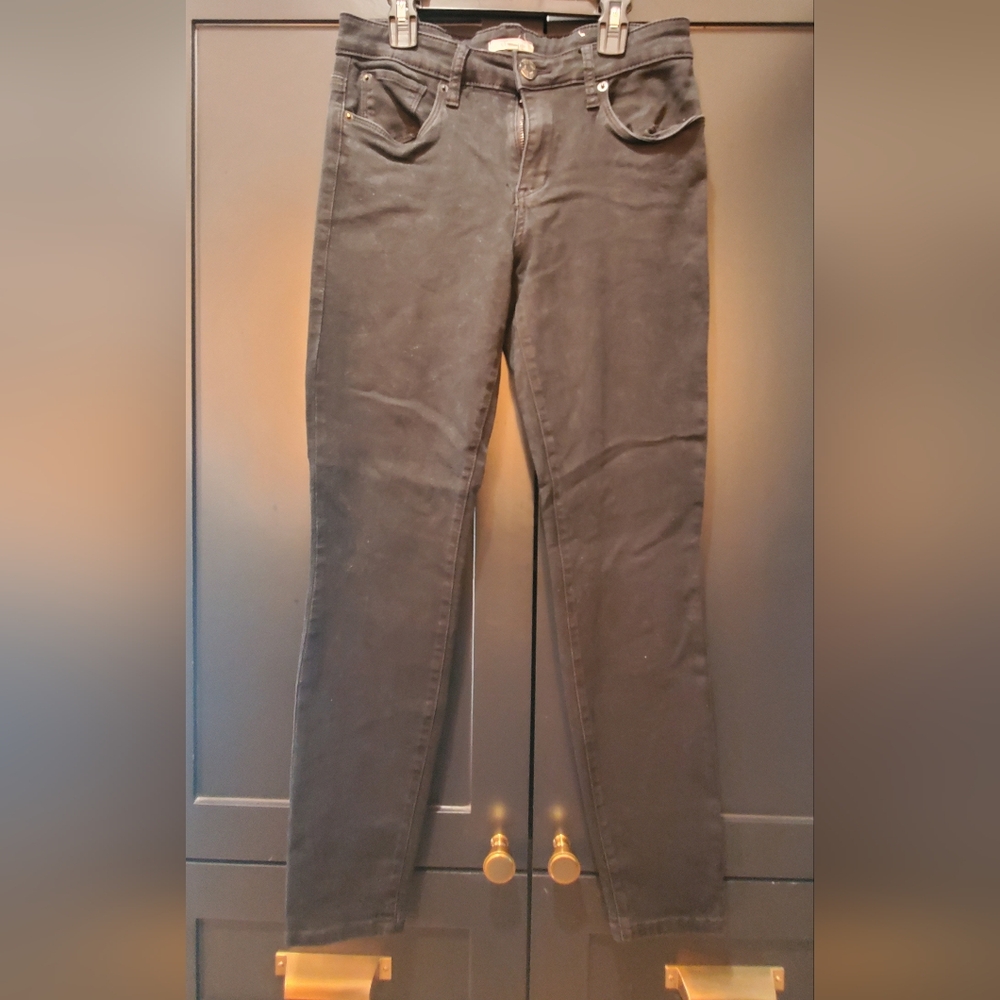 STS Blue Dark Gray Straight Leg Women's Jeans